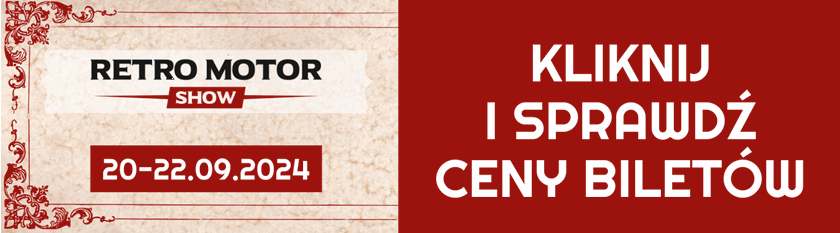Bilety na Retro Motor Show 2024
