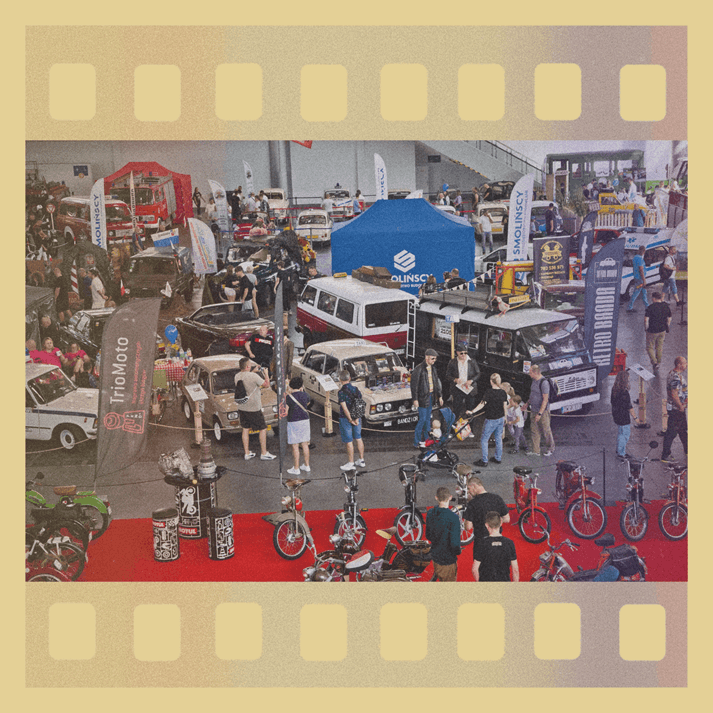 Zabytkowe samochody na Retro Motor Show w Poznaniu