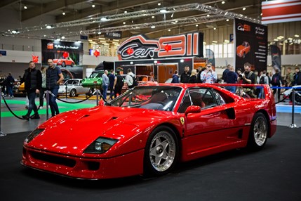 retro motor show ferrari f40