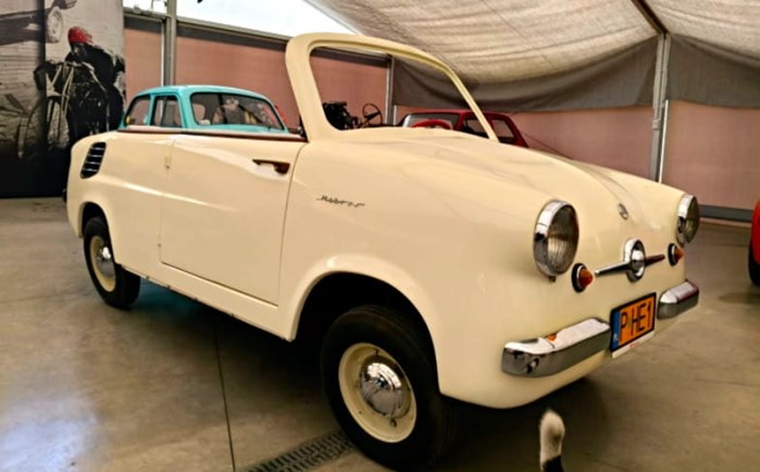 Mikrus Cabrio z Muzeum Sztuki Inżynierskiej Kopras